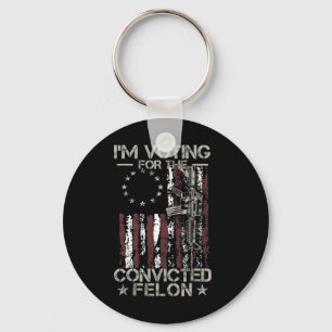 2024 Convicted Felon11 Key Ring