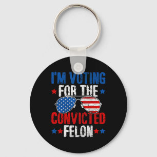 2024 Convicted Felon33 Key Ring