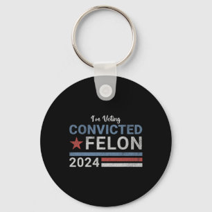 2024 Convicted Felon6 Key Ring