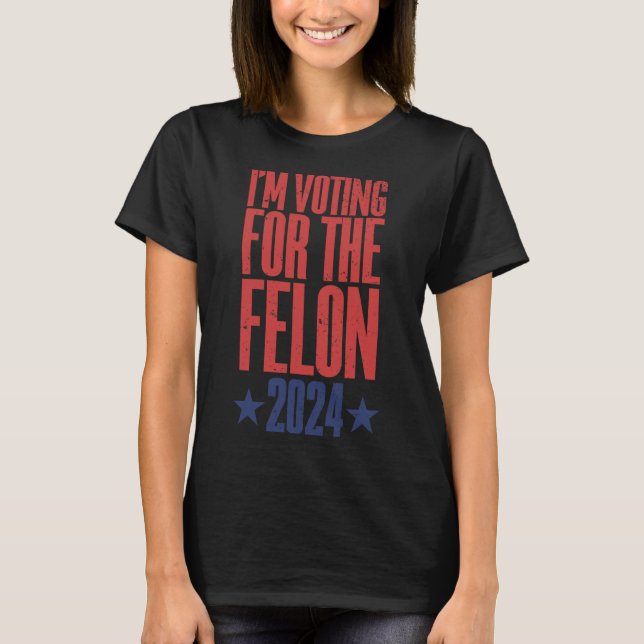 2024 Convicted Felon9  T-Shirt (Front)