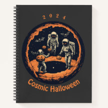 2024 Cosmic Halloween Astronaut Spiral