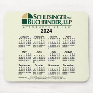 2024 Custom Calendar by Janz Mouse Mat