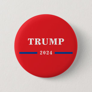 2024 Donald Trump 6 Cm Round Badge