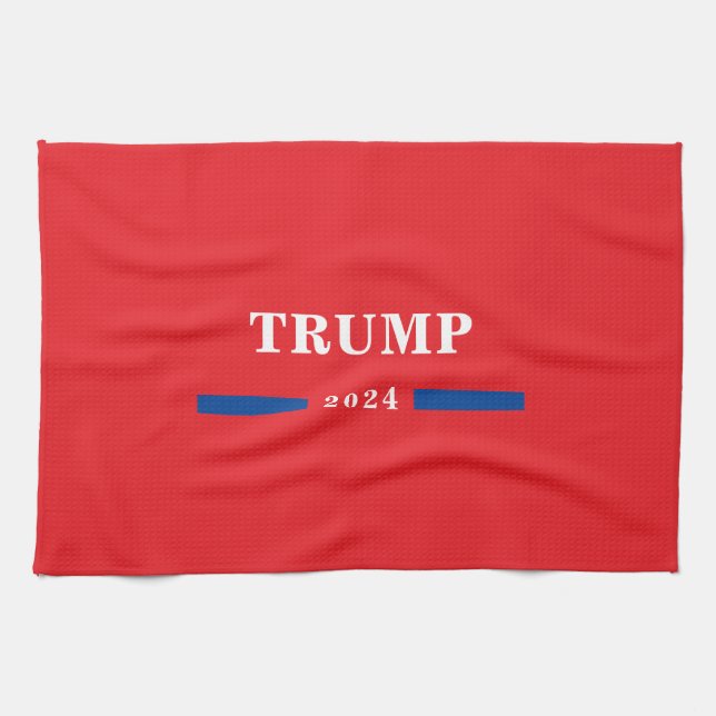 2024 Donald Trump Tea Towel (Horizontal)