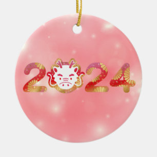 2024, Dragon Ornament