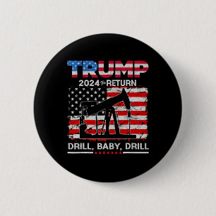 2024 Drill Baby 6 Cm Round Badge