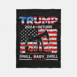 2024 Drill Baby Fleece Blanket