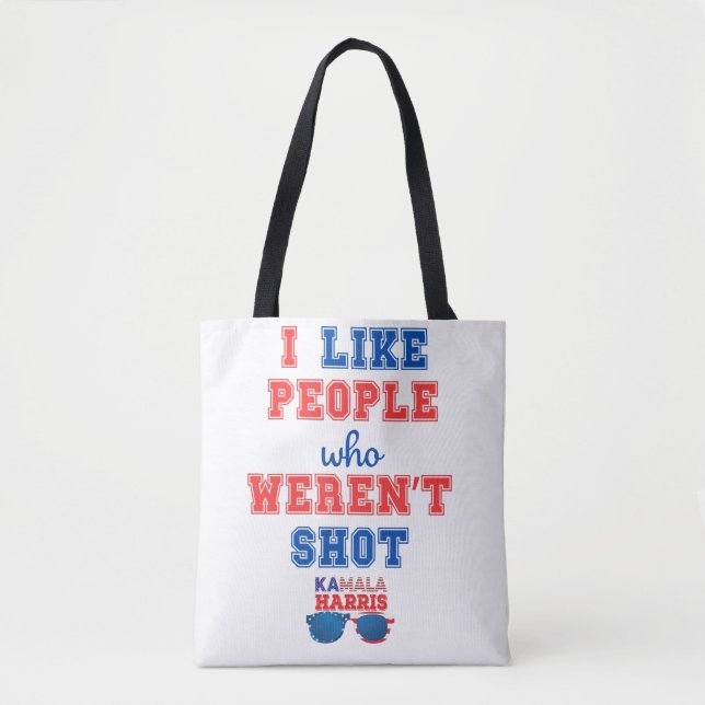 2024 Election Kamala Harris Merch Comma La funny Tote Bag (Front)