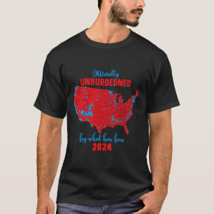 2024 Election Results Map Trump Win  T-Shirt