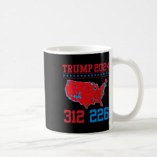 2024 Electoral Map 312 Red 2024 Election Results M Coffee Mug