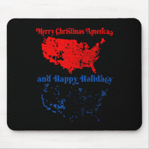 2024 Electoral Map Merry Christmas Trump Landslide Mouse Mat