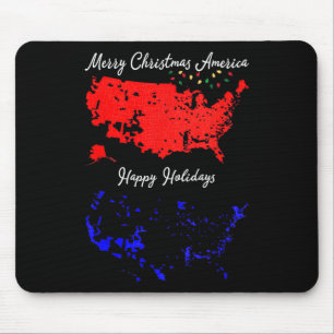 2024 Electoral Map Merry Christmas Trump New Presi Mouse Mat