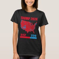 2024 Electoral Map Trump 312 Red 2024 Election Res