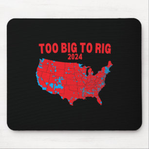 2024 Electoral Map Trump 312 Red Election Map Too  Mouse Mat