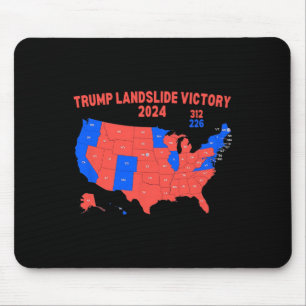 2024 Electoral Map Trump 312 Trump Landslide Mouse Mat