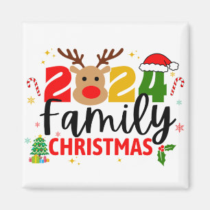 2024 Family Christmas Magnet