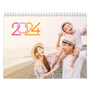 2024 Family Photo Custom Calendar Gift
