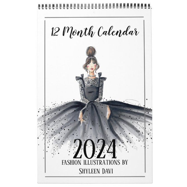 2024 Fashion Calendar  (Cover)