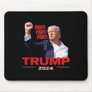 2024 Fight Fight Fight July 13th Trump Rally Mouse Mat