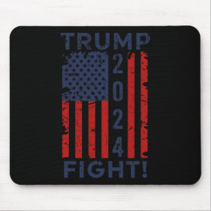 2024 Fight Fight Fight - Trump President Election  Mouse Mat