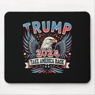 2024 Flag Take America Back Mouse Mat