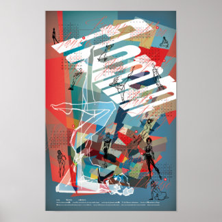 2024 FLOMMus pin-up CALENDARIO  Poster