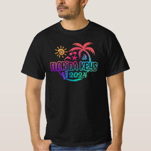 2024 Florida Keys Vacation or Trip Design T-Shirt