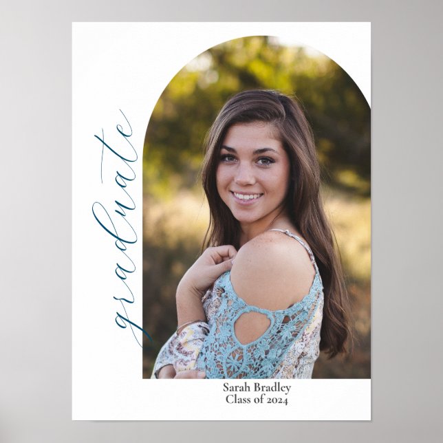 2024 Graduate Graduation Poster for Open House (Front)