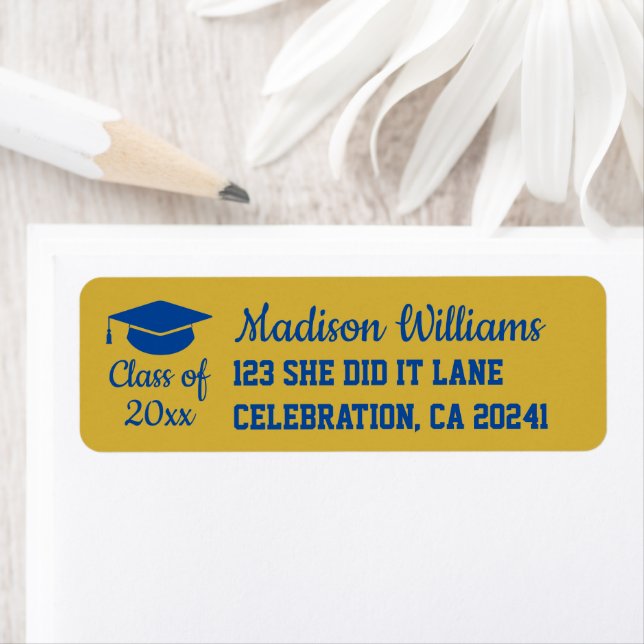 2024 Graduation Personalised Grad Return Address (Insitu)