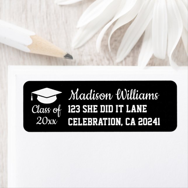 2024 Graduation Personalised Grad Return Address (Insitu)