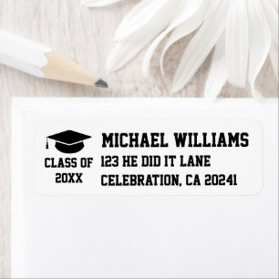 2024 Graduation Personalised Grad Return Address