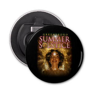 2024 Greensboro Summer Solstice Festival Souvenir Bottle Opener