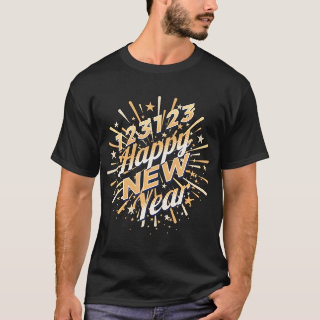 2024-HAPPY NEW-YEAR 123123 T-Shirt (Front)