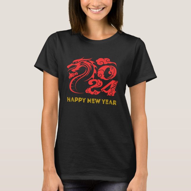 2024 Happy New Year T-Shirt (Front)