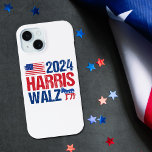 2024 Harris Walz Democrat Donkey Election iPhone 15 Case<br><div class="desc">2024 Harris Walz election iPhone case with the American flag and democrat donkey in red,  white,  and blue. Vote for Kamala Harris and Tim Walz for president and vice president as the democratic party candidates. Cool,  patriotic gift.</div>