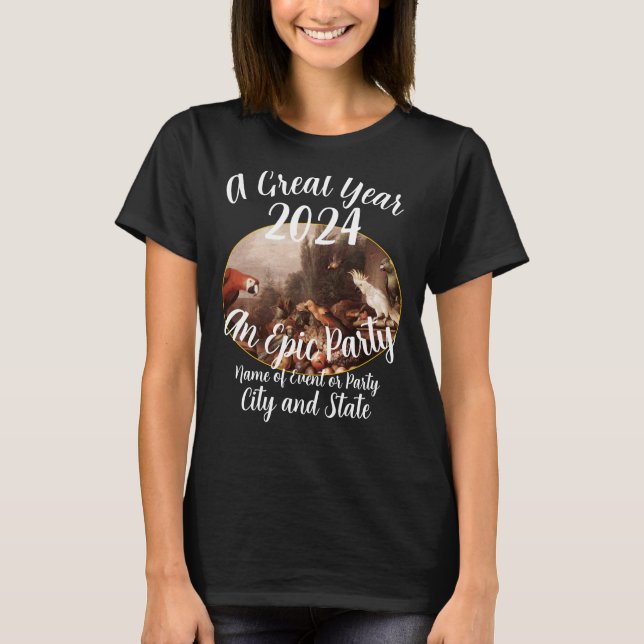 2024 High School Reunion Birthday Vacation Cruise T-Shirt (Front)