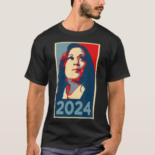 2024 Hope Kamala Harris Obama 47th Vote Women Port T-Shirt