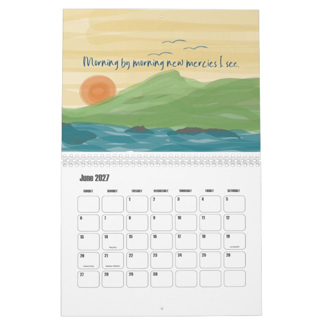 2024 Hymn Favourites Calendar  (Jun 2027)