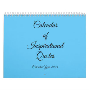 2024 Inspirational Quote Calendar
