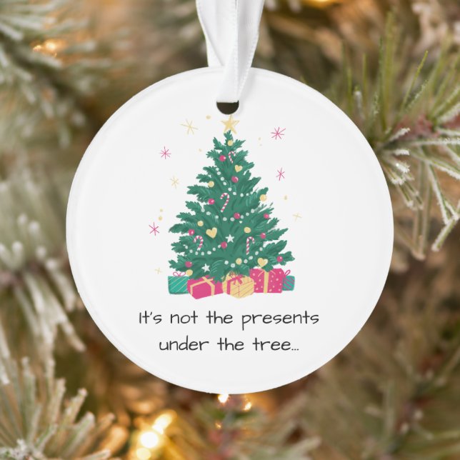 2024 It's Who's Around the Tree Acrylic Ornament (Tree)