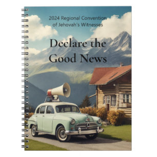 2024 JW Convention Declare the Good News   Notebook