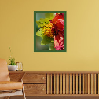 2024 JW year text Psalm 56:3 Poster