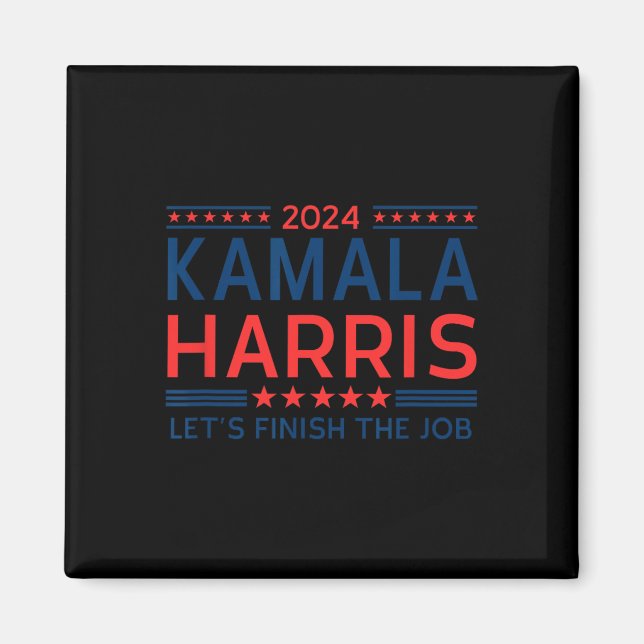 2024 Kamala Harris For President Election  Magnet (Front)