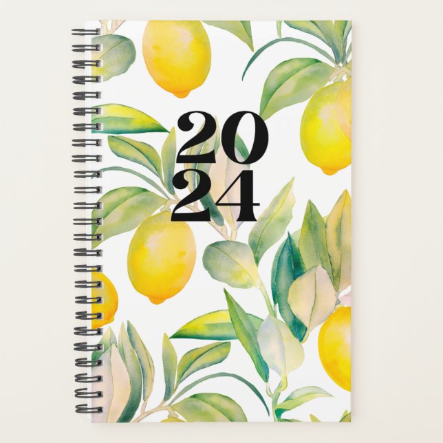2024 lemon  planner (Front)