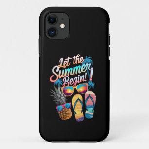 2024 Let The Summer Begin 2024 Summer Vacation iPhone 11 Case