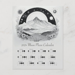 2024 Lunar Phase Moon Cycle Southern Hemisphere