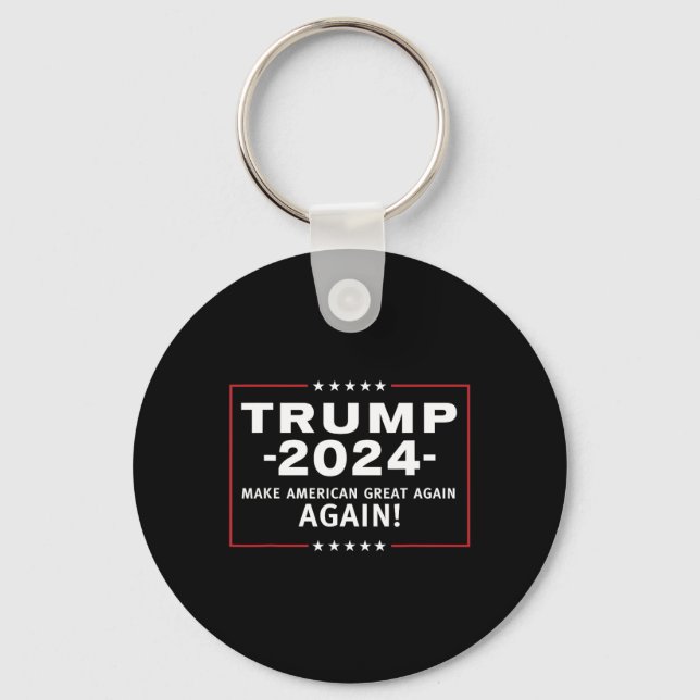 2024 Make America Great All Over Again Magaa  Key Ring (Front)