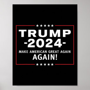 2024 Make America Great All Over Again Magaa  Poster