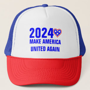 2024 MAKE AMERICA UNITED AGAIN TRUCKER HAT