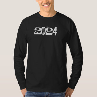 2024 Men's Black T-Shirt